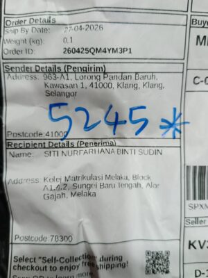 AWB: SPXMY062085040734