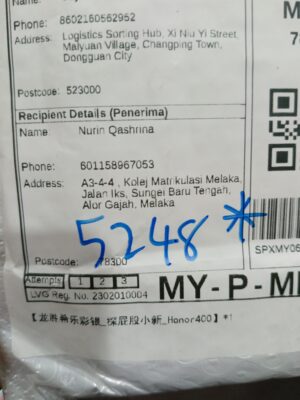 AWB: SPXMY063809318784